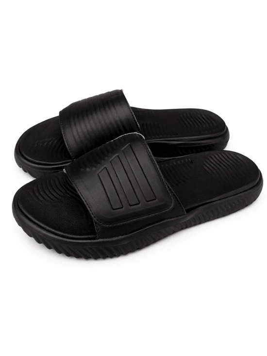 Adidas AlphaBounce Slide 2.0 Triple Black Sandals Men’s 8 NEW With Tags